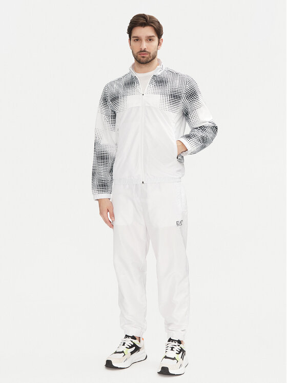 Ea7 Emporio Armani Bílá Tepláková Souprava