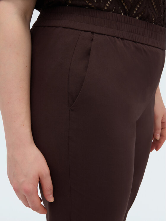 Fiorella Rubino Fiorella Rubino Spodnie materiałowe P025L002360N022 Brązowy Regular Fit