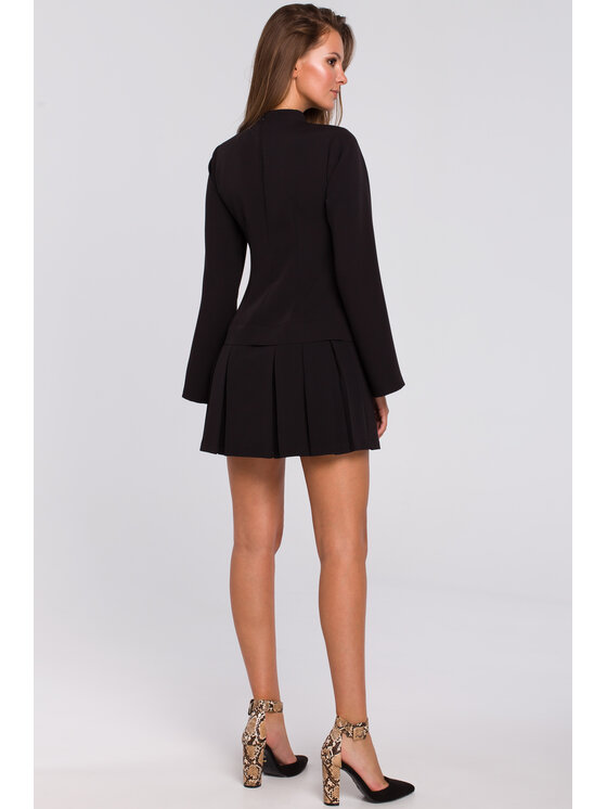 Makover Makover Abito da sera K021 Nero Regular Fit