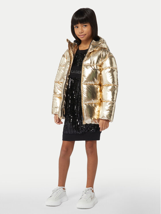 Karl Lagerfeld Kids Tricou Z30235 D Negru Regular Fit