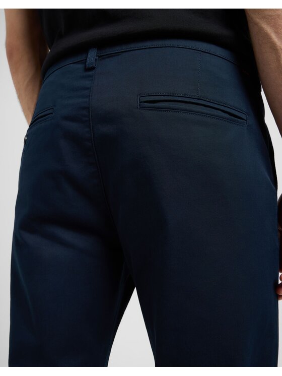 Lee Lee Jeansy REGULAR CHINO Niebieski Straight Leg