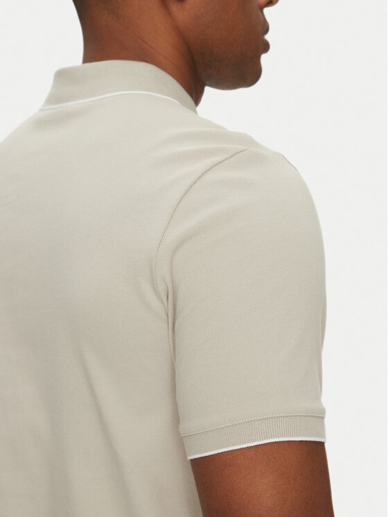 Calvin Klein Calvin Klein Polo marškinėliai K10K112751 Pilka Regular Fit