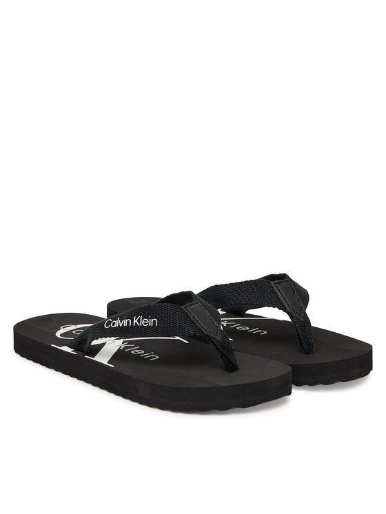 Calvin Klein Calvin Klein Šlepetės per pirštą V3X8-83332-0058 Juoda