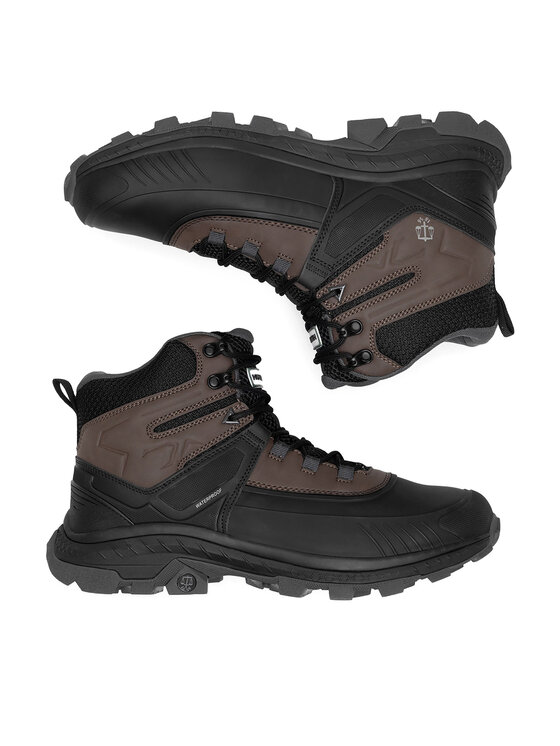 Hunter Hunter Trekking čevlji AWW EVERGREEN SNOW HIKER WP Rjava