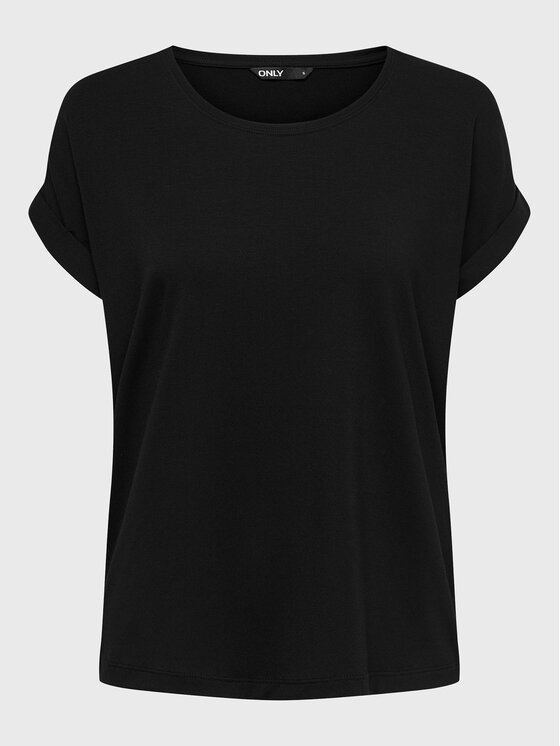 ONLY ONLY T-Shirt Moster 15106662 Czarny Loose Fit