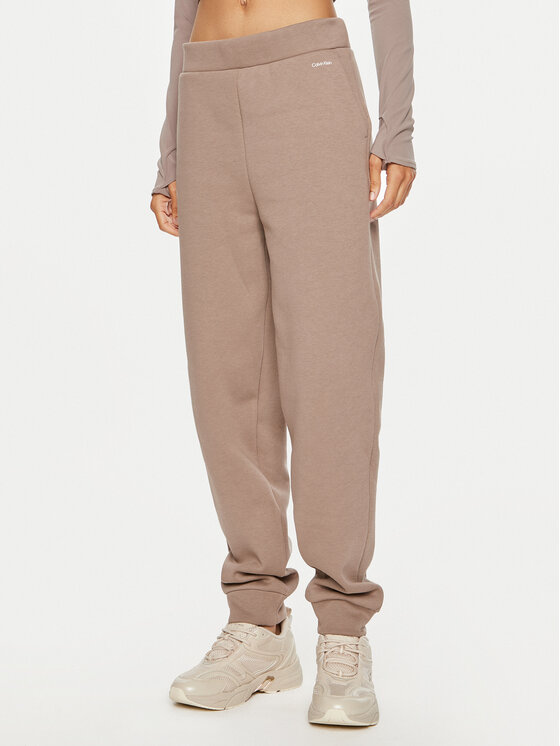 Calvin Klein Calvin Klein Pantaloni trening Nano Logo K20K208330 Bej Regular Fit