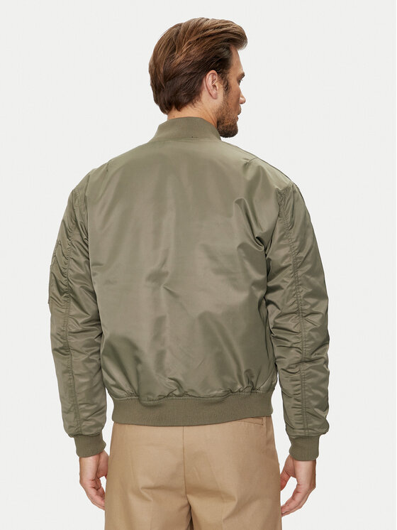 Guess Jeans Guess Jeans Bunda bomber M4YL01 WG932 Khaki Regular Fit