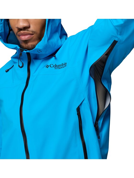 Columbia Columbia Kurtka outdoor 215527 Niebieski Regular Fit