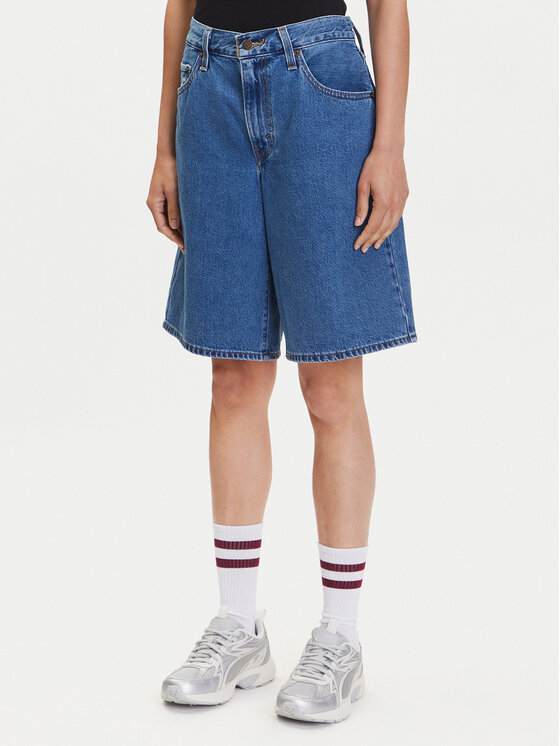 Levi's® Levi's® Džínové šortky 000MJ-0001 Modrá Baggy Fit