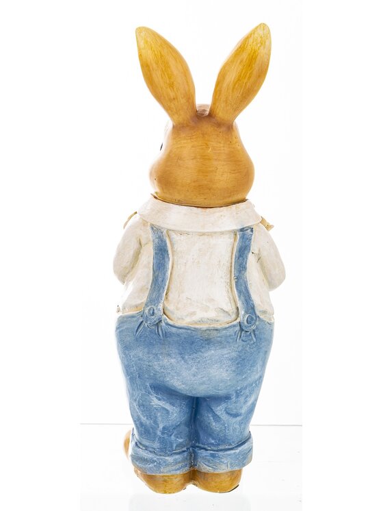 MIAhome MIAhome Figurka królik w płaszczu Kolorowy