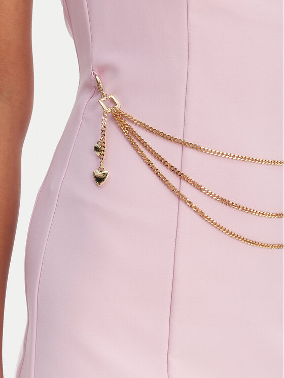 Fracomina Fracomina Abito da cocktail FR26SD2017W42901 Rosa Slim Fit