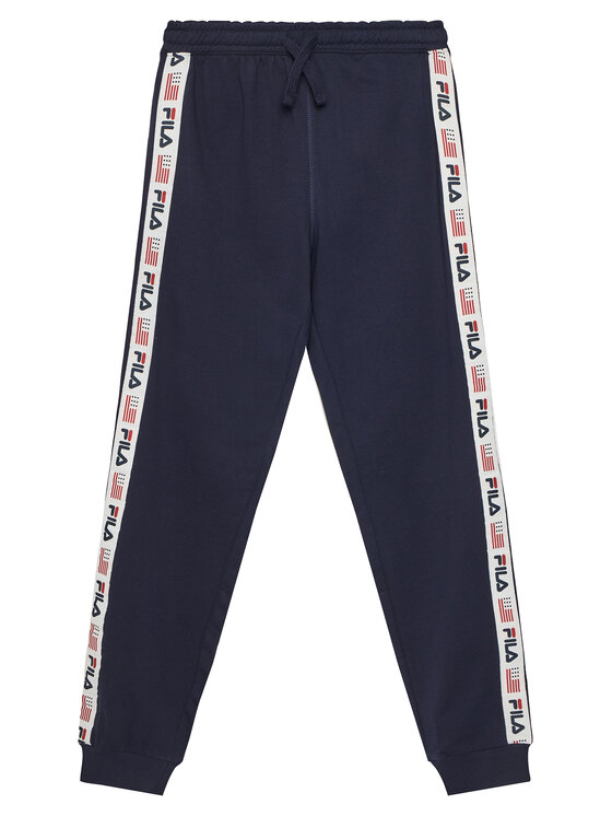 Gyerek Melegítő alsó Original Marines, Méret: 152 - 11/12Y, Sötétkék, FILA DFPV4177YM