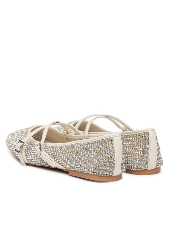 Steve Madden Steve Madden Baleriny Watchlist 11005277 Beżowy
