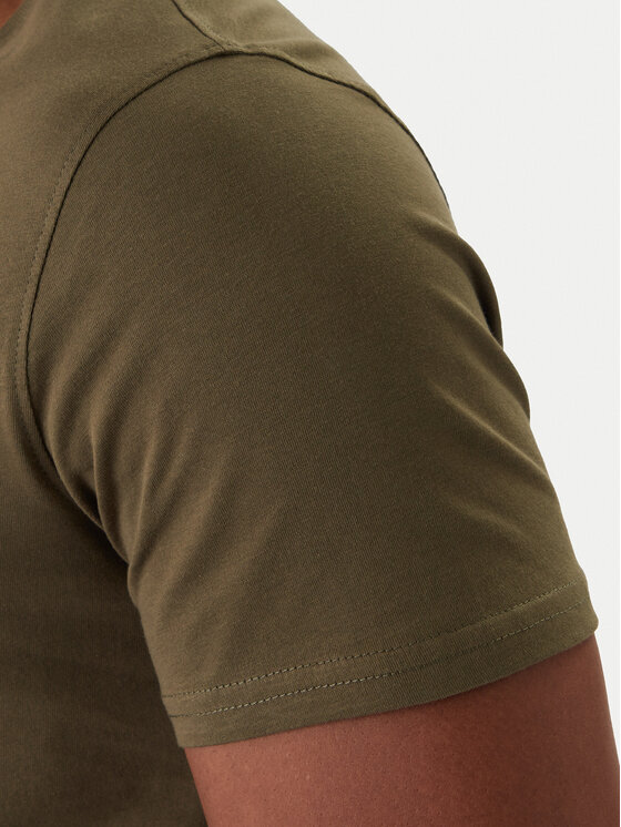 Tommy Jeans Tommy Jeans Tricou DM0DM04411 Verde Slim Fit