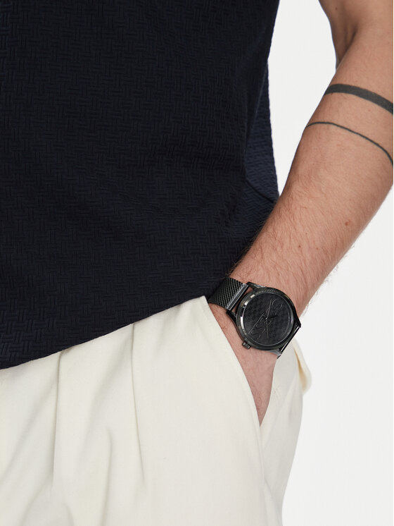 Guess Guess Ρολόι Reputation GW0710G3 Μαύρο