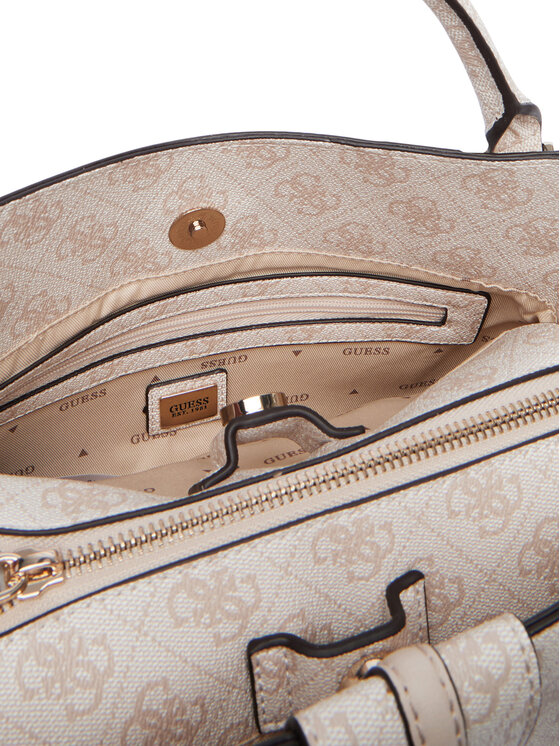 Guess Guess Handtasche Yvonne Logo HWSG23 78060 Creme