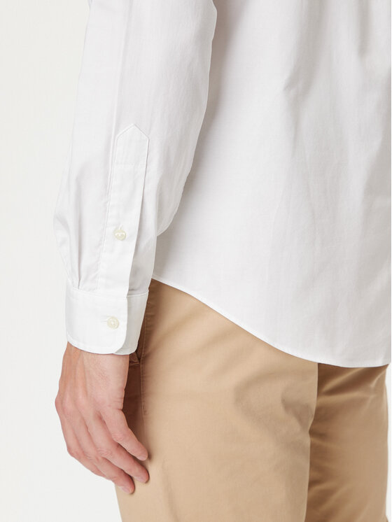 Polo Ralph Lauren Polo Ralph Lauren Srajca 710P06688002 Bela Custom Fit