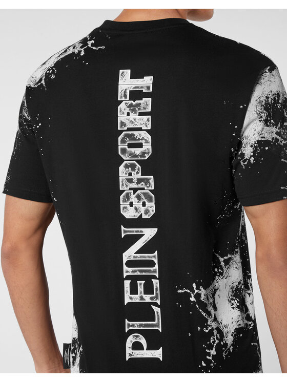 Plein Sport Plein Sport T-Shirt 4877 Czarny Regular Fit