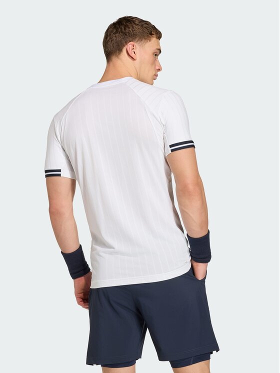 adidas adidas Koszulka techniczna 161708 Biały Slim Fit