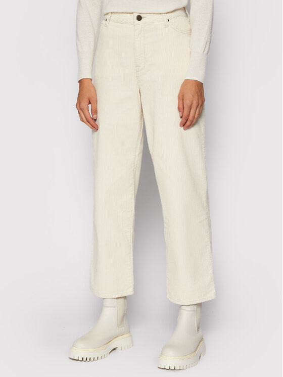 Lee Lee Джинси Wide Leg L31ZQU79 112139903 Бежевий Regular Fit