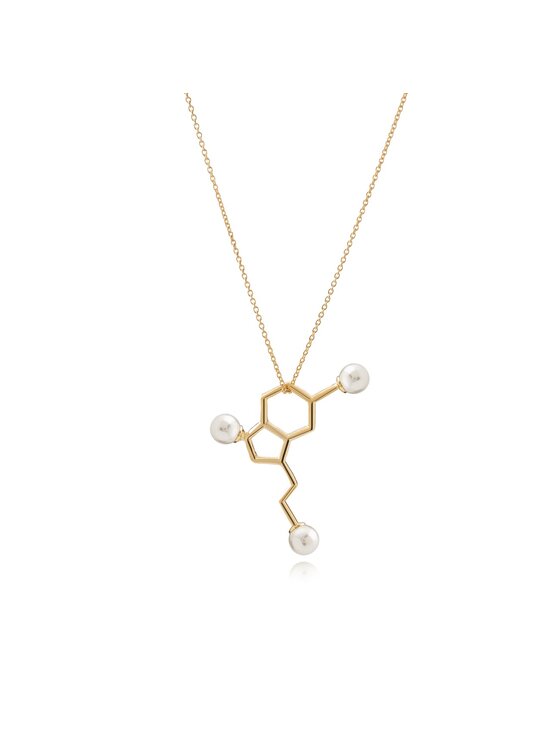 Giorre Giorre Naszyjnik Serotonina 6911_24714 Żółte złoto