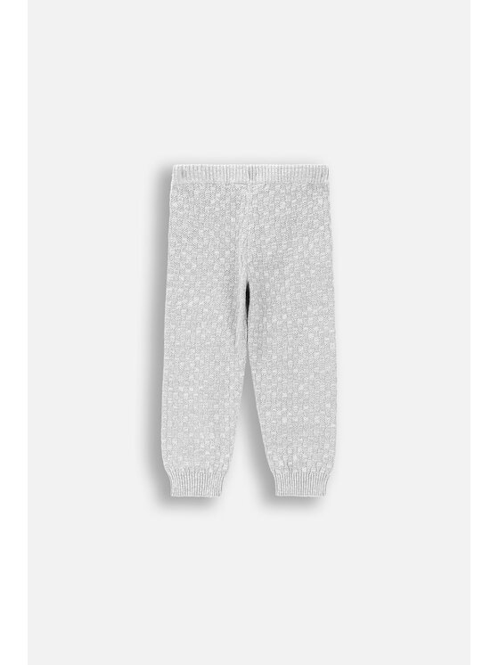 Coccodrillo Coccodrillo Legginsy ZC4122201MBN-019 Szary Regular Fit
