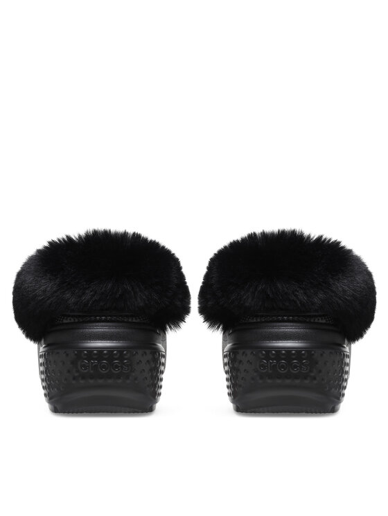 Crocs Crocs Παντόφλες Stomp Lined Clog 208546 Μαύρο