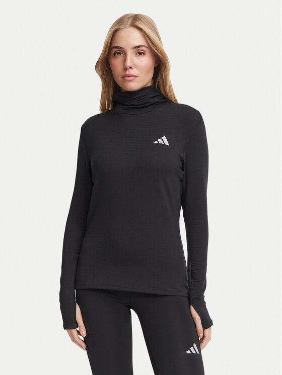 adidas adidas Tehnička majica dugih rukava Adi365 Running Essentials Winterized KV4283 Crna Slim Fit
