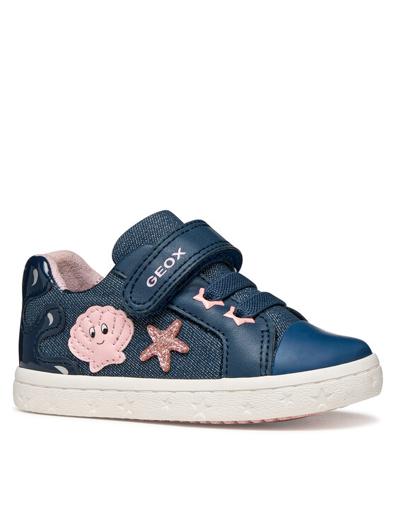 Geox Geox Tornacipő B Gisli Girl B651MB 00954 C4BE8 S Sötétkék