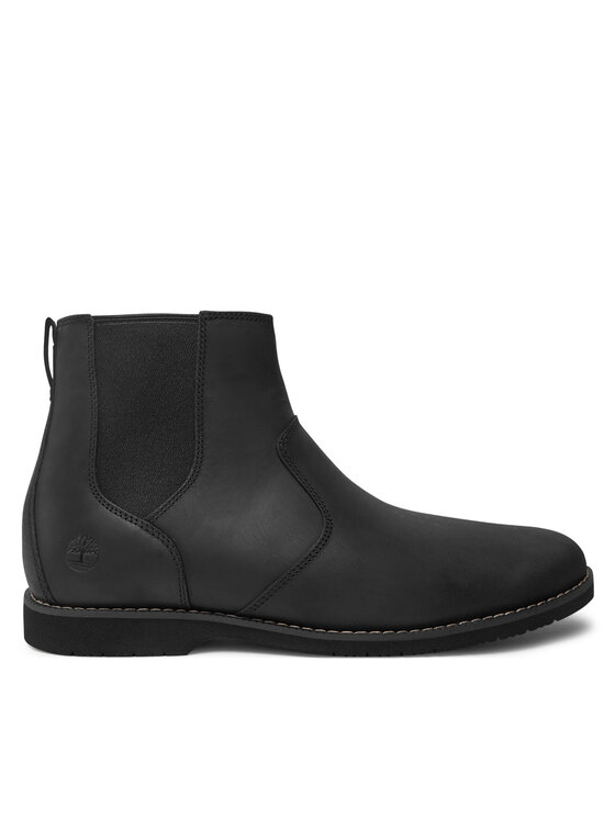 Timberland Timberland Kotníková obuv s elastickým prvkem Woodhull TB0A413H0011 Černá