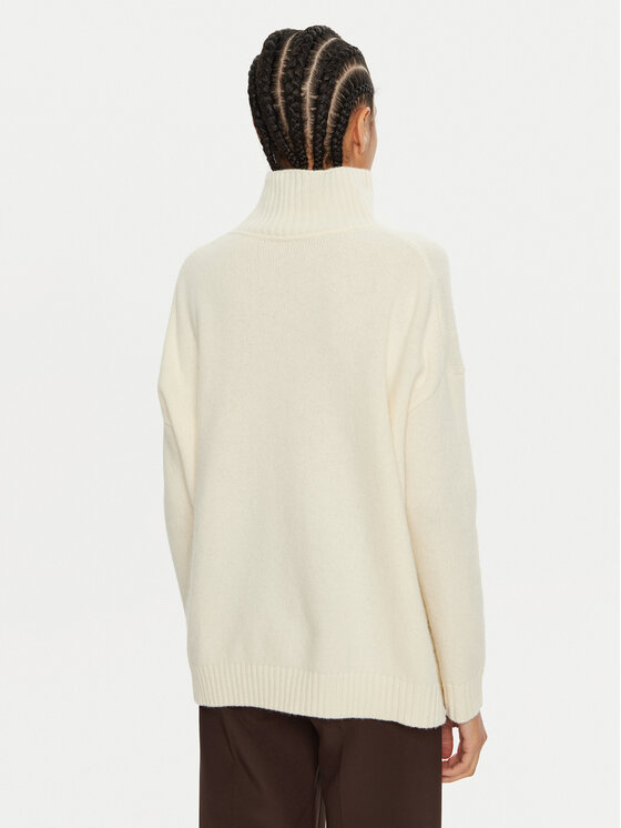Weekend Max Mara Weekend Max Mara Dolčevita Borgia 2425366082 Écru Loose Fit