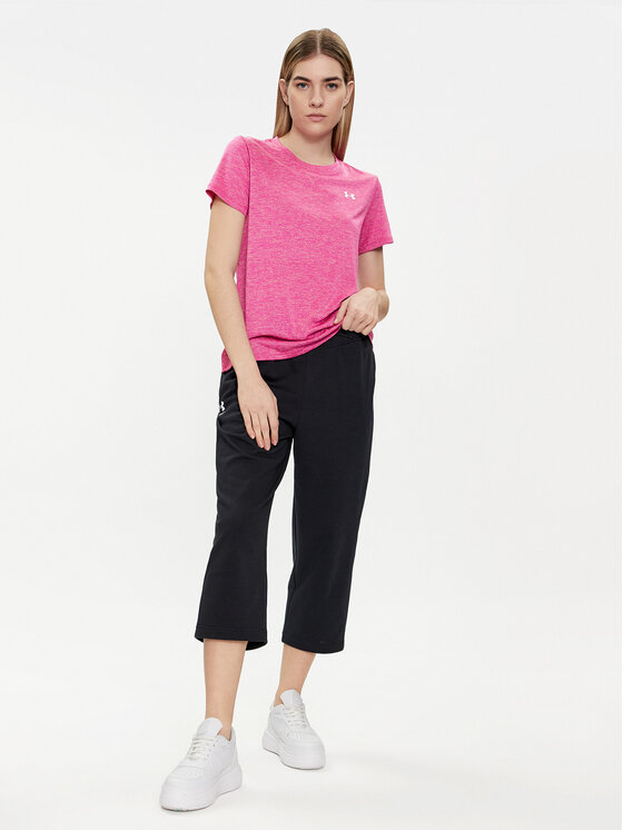 Under Armour Under Armour Технічна футболка Tech Ssc- Twist 1384230-652 Рожевий Loose Fit