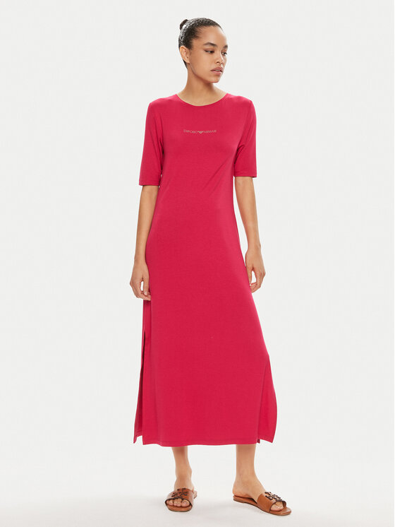Emporio Armani Každodenné šaty 262752 4R314 01975 Červená Regular Fit