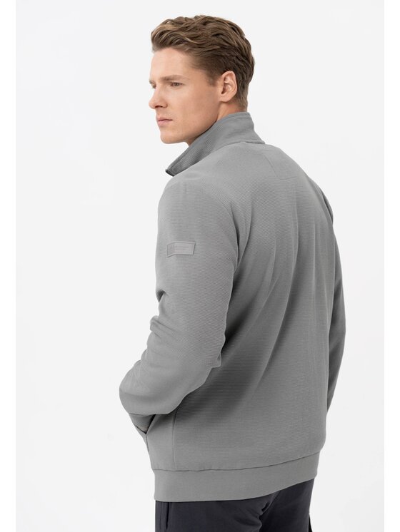 Volcano Volcano Bluza B-GULF Szary Regular Fit