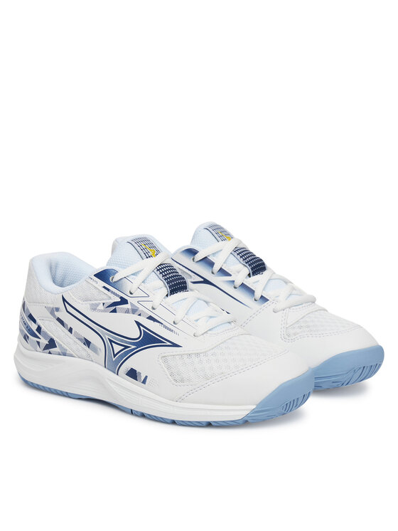 Mizuno Mizuno Взуття у спортзал Stealth Star 3 Jr. X1GC2507 Білий