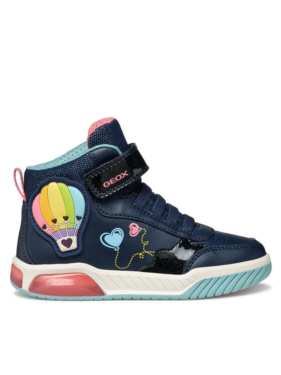 Geox Geox Sneakers J Inek J56ASA 0BCKC C4358 D Dunkelblau