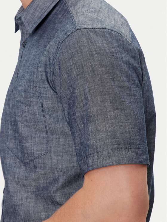 United Colors Of Benetton United Colors Of Benetton Сорочка 5WV1UQ03P Голубий Regular Fit