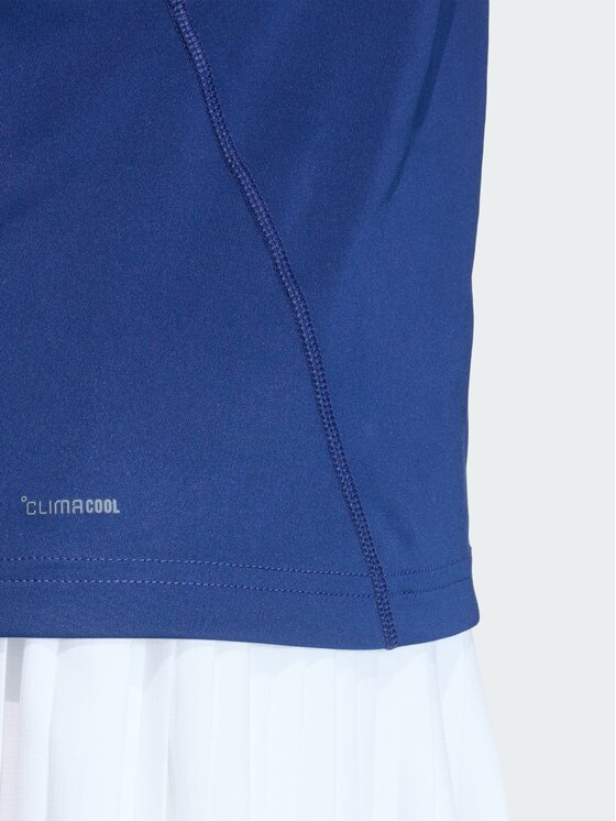 adidas adidas Koszulka techniczna Club Tennis Climacool Błękitny Slim Fit