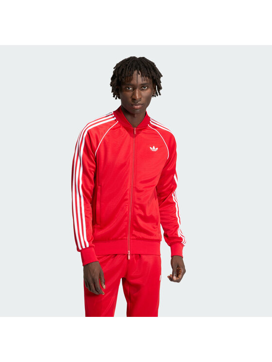 adidas adidas Bluza SST Czerwony Slim Fit