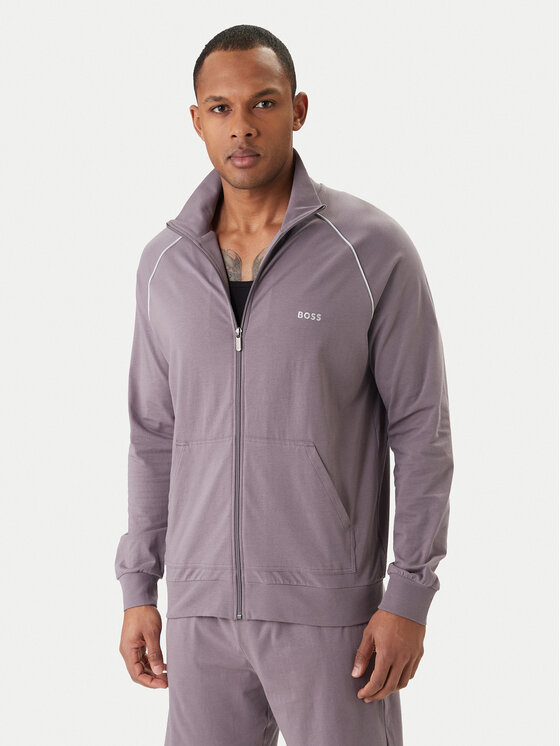 BOSS BOSS Felpa Mix&Match 50515307 Viola Regular Fit