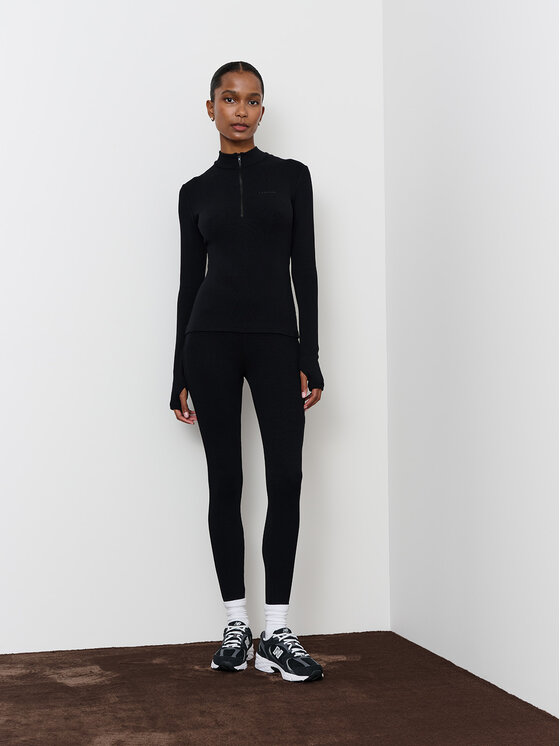 La Mania La Mania Blusa SHERYL Nero Classic Fit