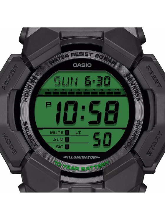 Casio Casio Zegarek GD-010BEG-1ER Czarny