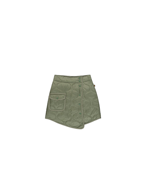 Alpha Industries Spódnica midi, rozmiar S, Zielona, ALS Mini Skirt Women