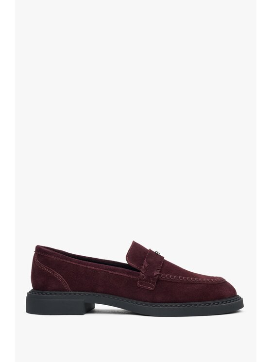 Estro Estro Loafers ER00117027 Bordová