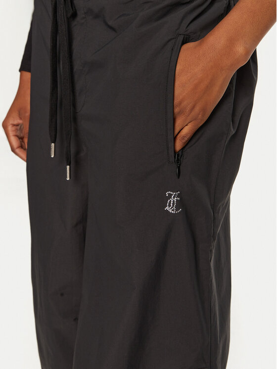 Juicy Couture Juicy Couture Долнище анцуг Ayla JCWBJ24306 Черен Loose Fit