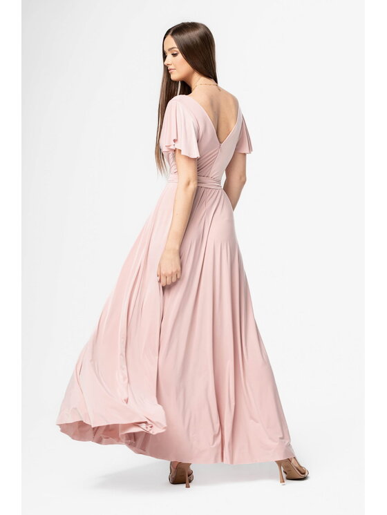 Aurora Aurora Koktejlové šaty Abelia Růžová Feminine Fit