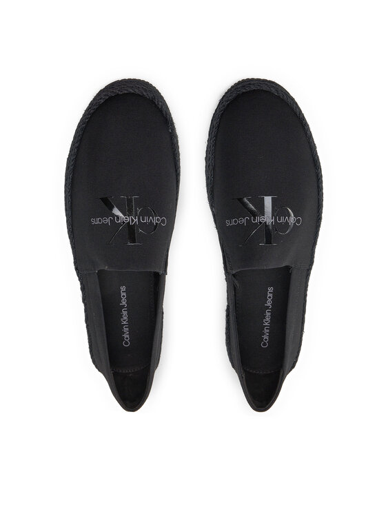 Calvin Klein Jeans Calvin Klein Jeans Espadrilky Espadrille Slipon Ml YM0YM00935 Černá