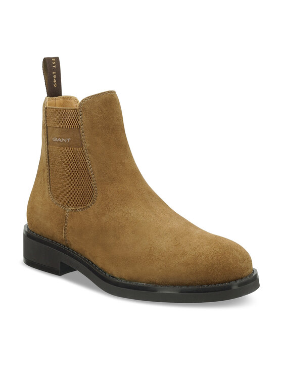 Gant Gant Kotníková obuv s elastickým prvkem 29653750 Khaki