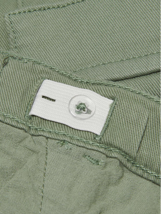 Kids ONLY Kids ONLY Hlače iz tkanine Yarrow 15304049 Zelena Straight Fit
