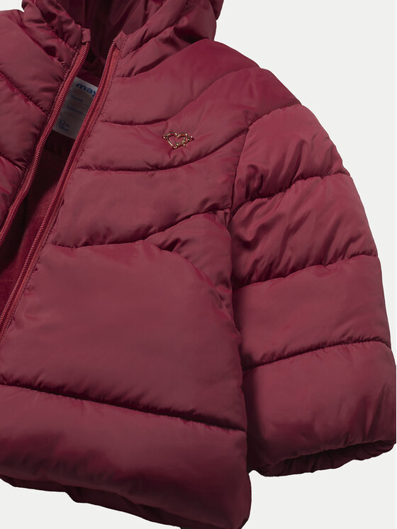 Mayoral Mayoral Kurtka zimowa 2481 Czerwony Regular Fit